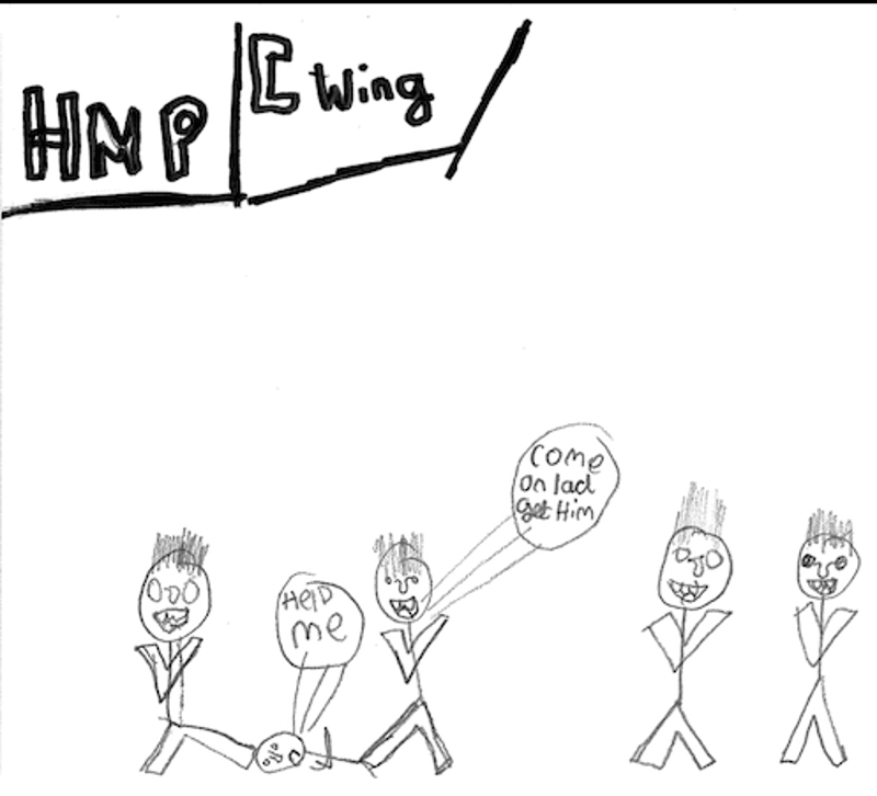 A screenshot from a game made as part of Project Tech.